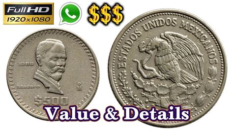$500 mexican coin value.